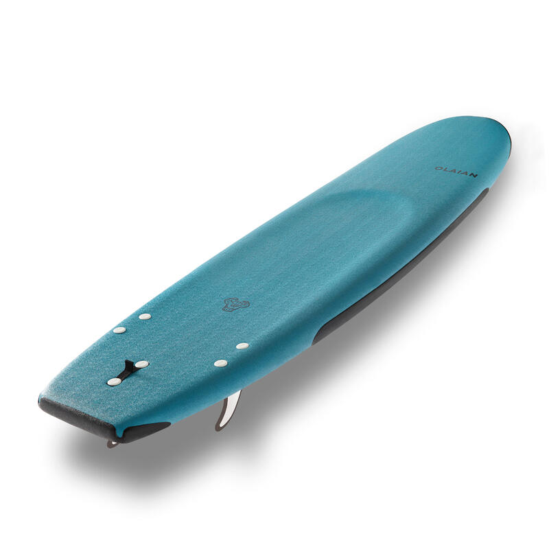 Deska surfingowa Olaian 100 School 8'2" piankowa 100 L wzmocniona + leash