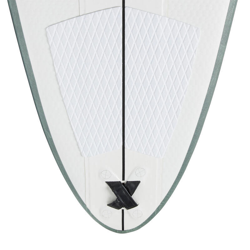 Compact opblaasbaar surfboard 500 van 7'6" (zonder pomp en zonder leash)