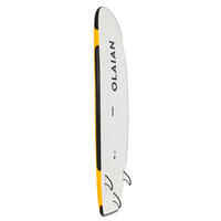 FOAM SURFBOARD 100 Reinforced 7'5" 80 L + Leash