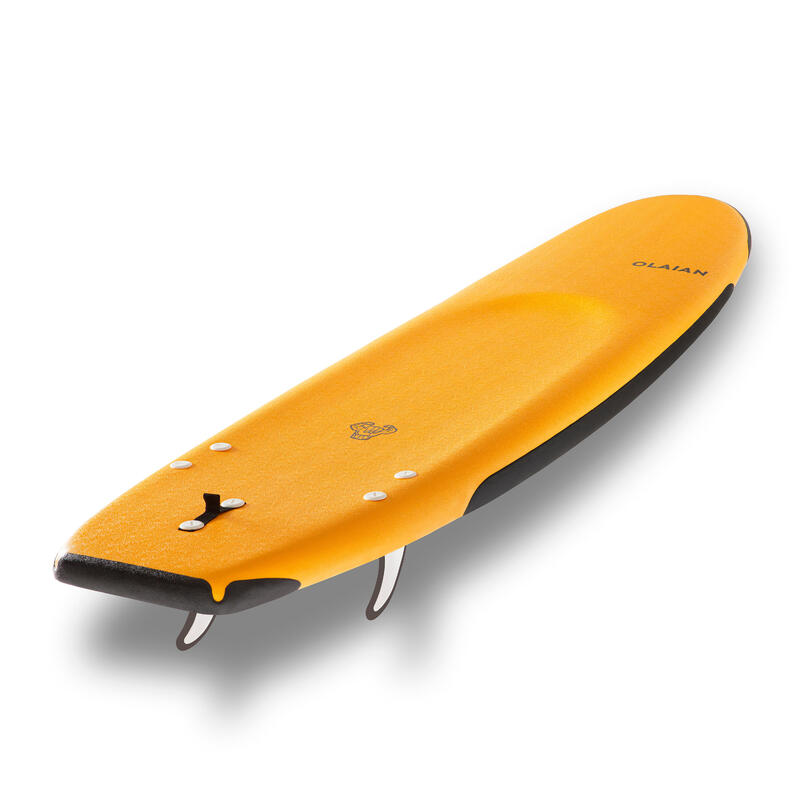 Tavola surf 100 in schiuma rinforzata 7'5" 84 L + leash