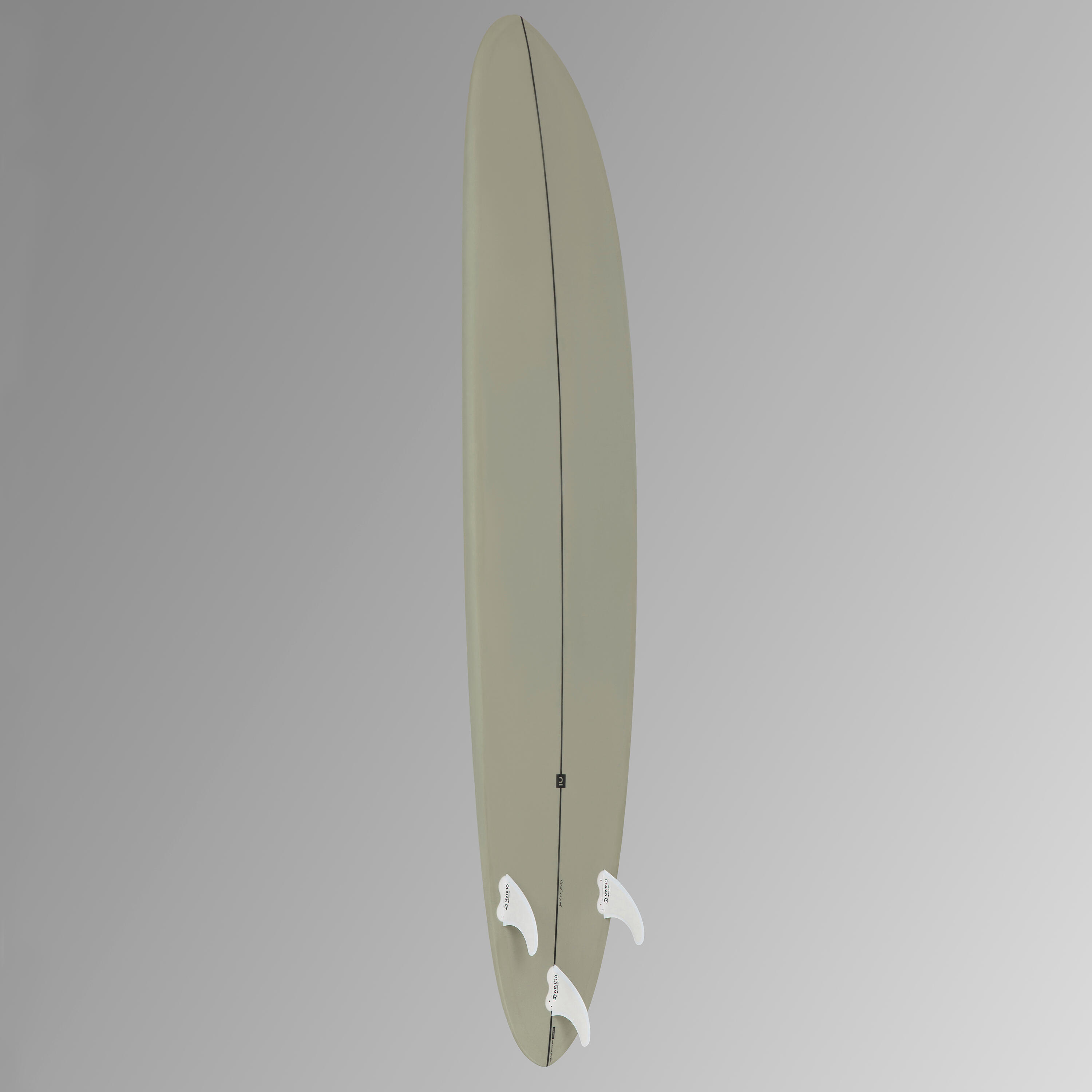Surfboard 500 Hybride 8' geleverd met 3 vinnen 6/13