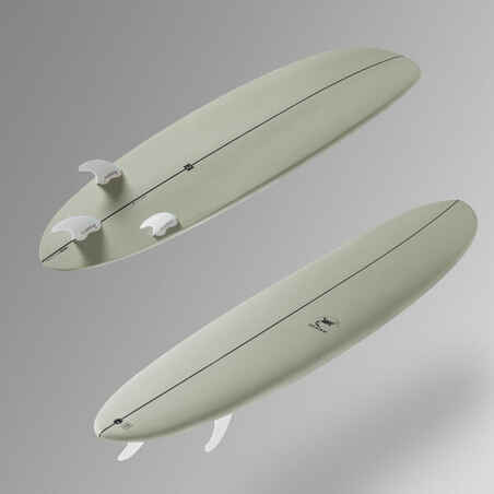 Tabla surf híbrida resina 8' 62L Peso 