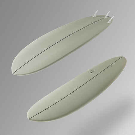 Tabla surf híbrida resina 8' 62L Peso 