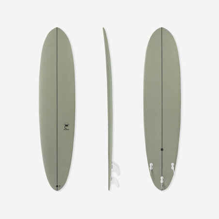 Tabla de Surf 500 Híbrida 8' 3 Quillas