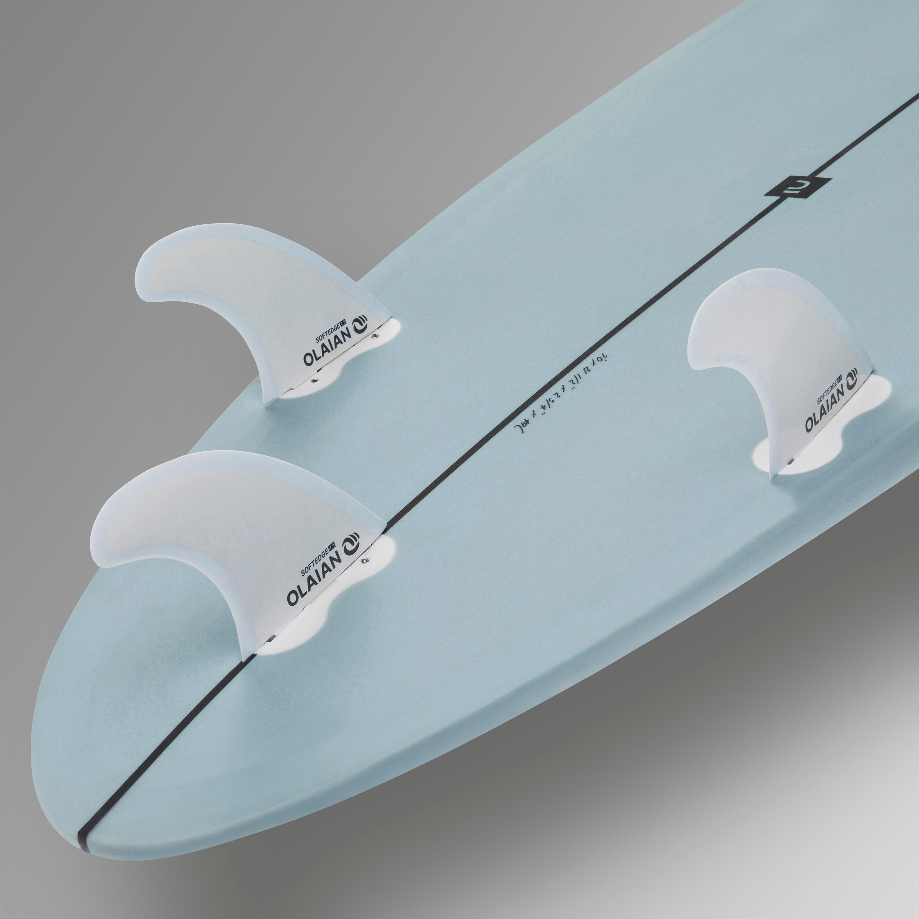 SURFBOARD 500 Hybrid 7' with three fins. 9/14