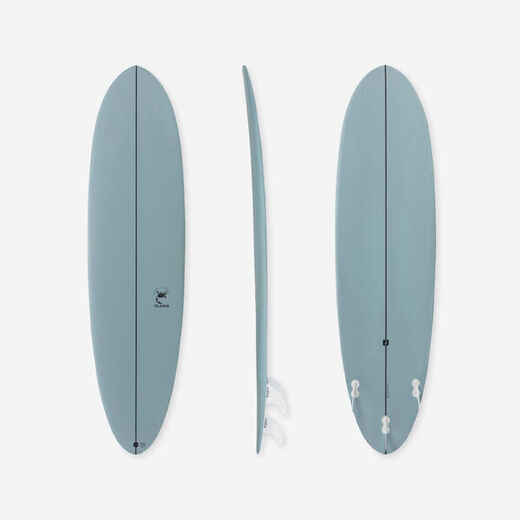 
      SURFBOARD 500 Hybrid 7' with three fins.
  