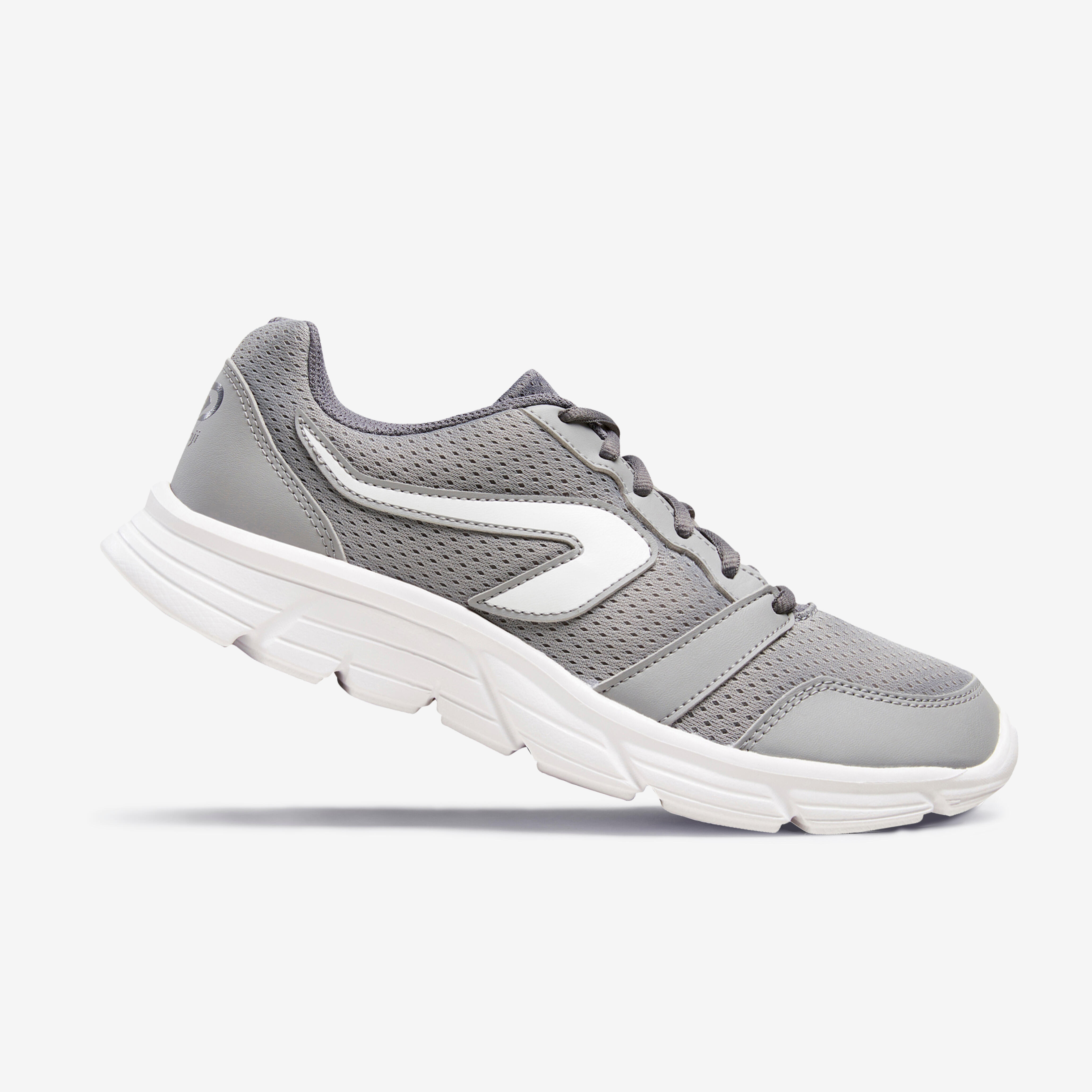 KALENJI RUN 100 MEN S RUNNING SHOES GREY Decathlon