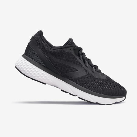 CHAUSSURES DE RUNNING FEMME KALENJI RUN SUPPORT NOIR