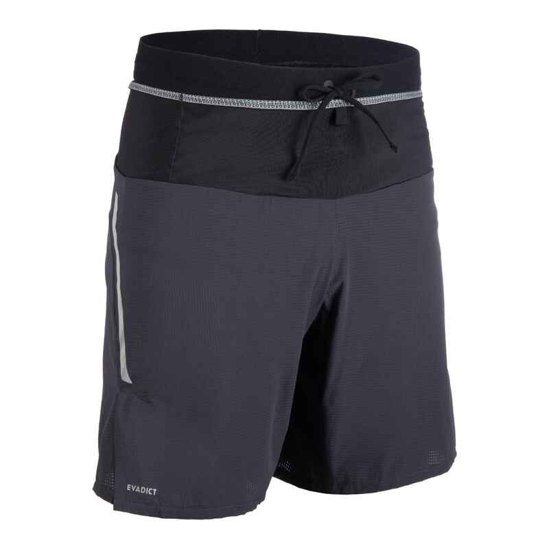Laufshorts Baggy Trail Herren dunkelgrau Laufshorts Baggy Trail Herren dunkelgrau