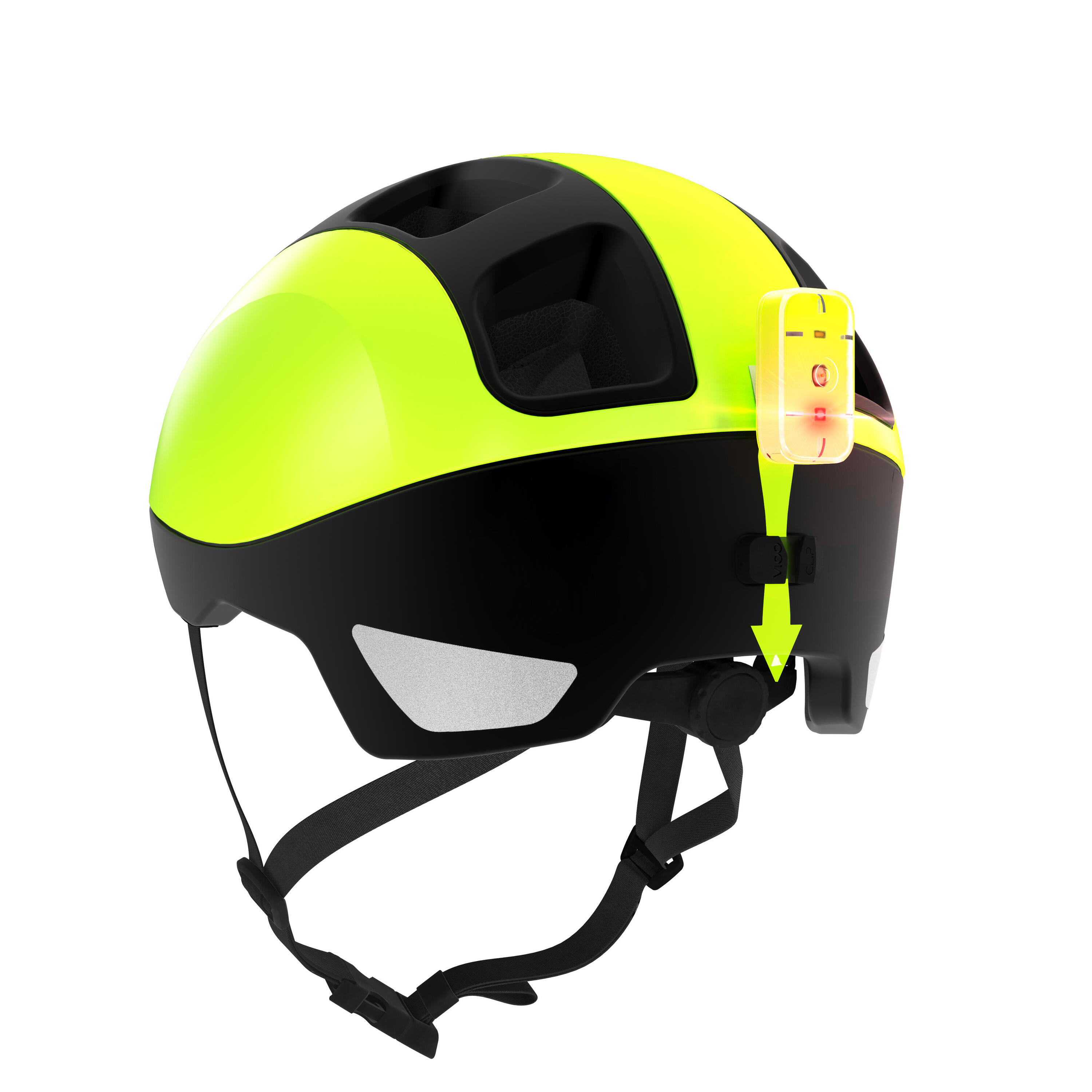 540 City Cycling Helmet Yellow 4/13