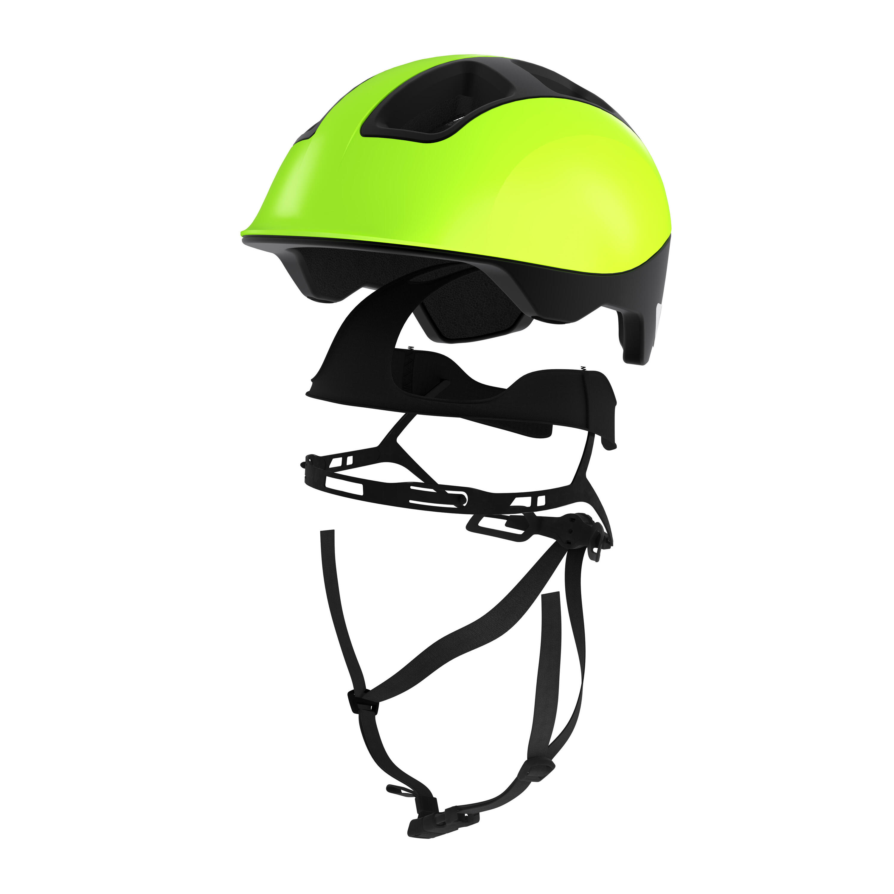 540 City Cycling Helmet Yellow 3/13
