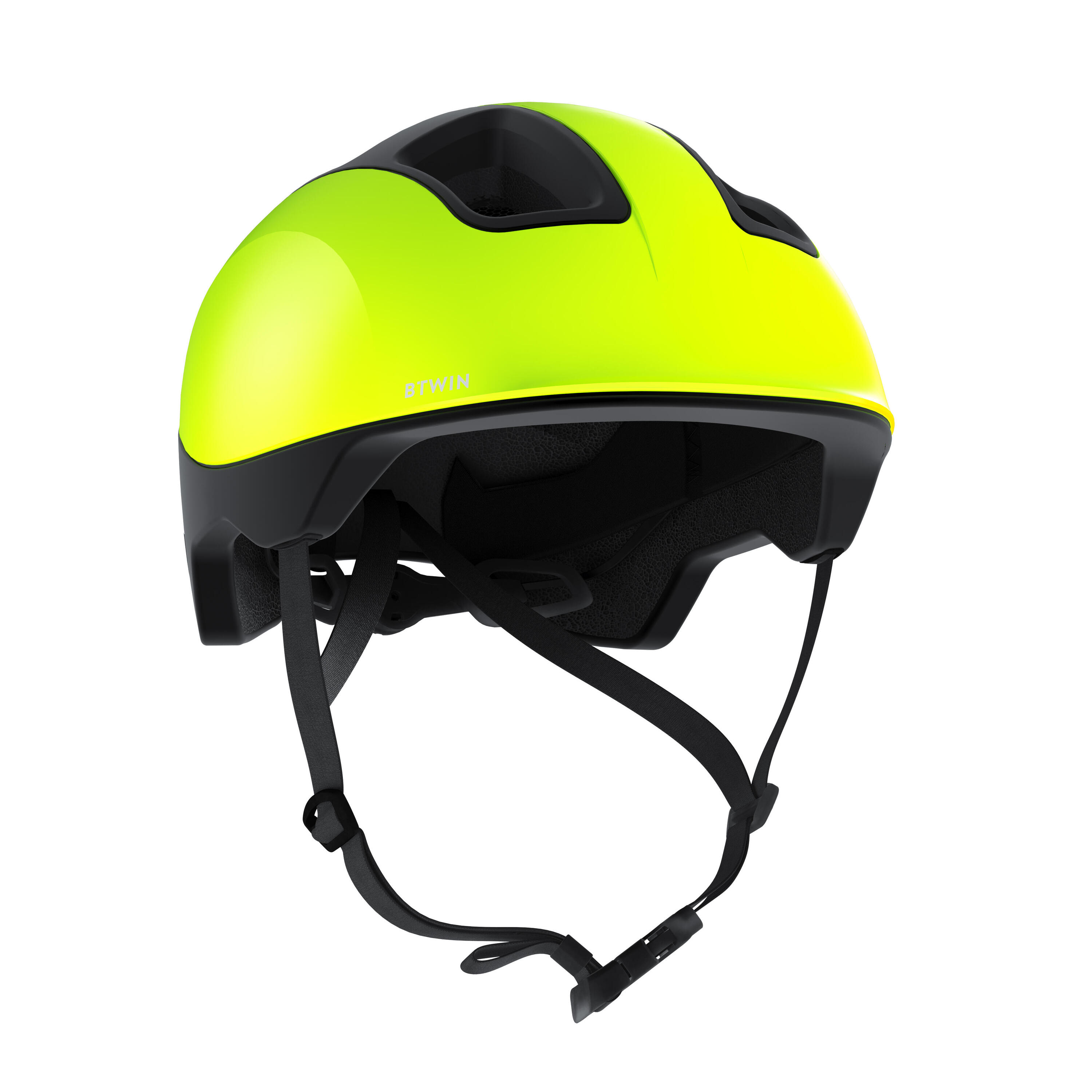 BTWIN 540 City Cycling Helmet Yellow