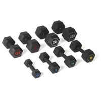 Cross Training and Weight Training Hex Dumbbell 2.5 kg - Black