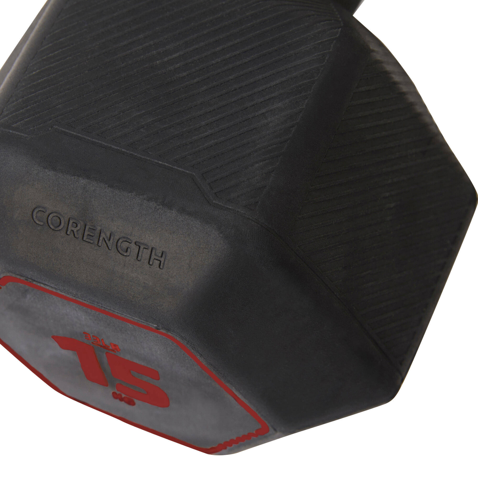 Cross Training and Weight Training 15 kg Recycled Cast Iron Dumbbell -  4