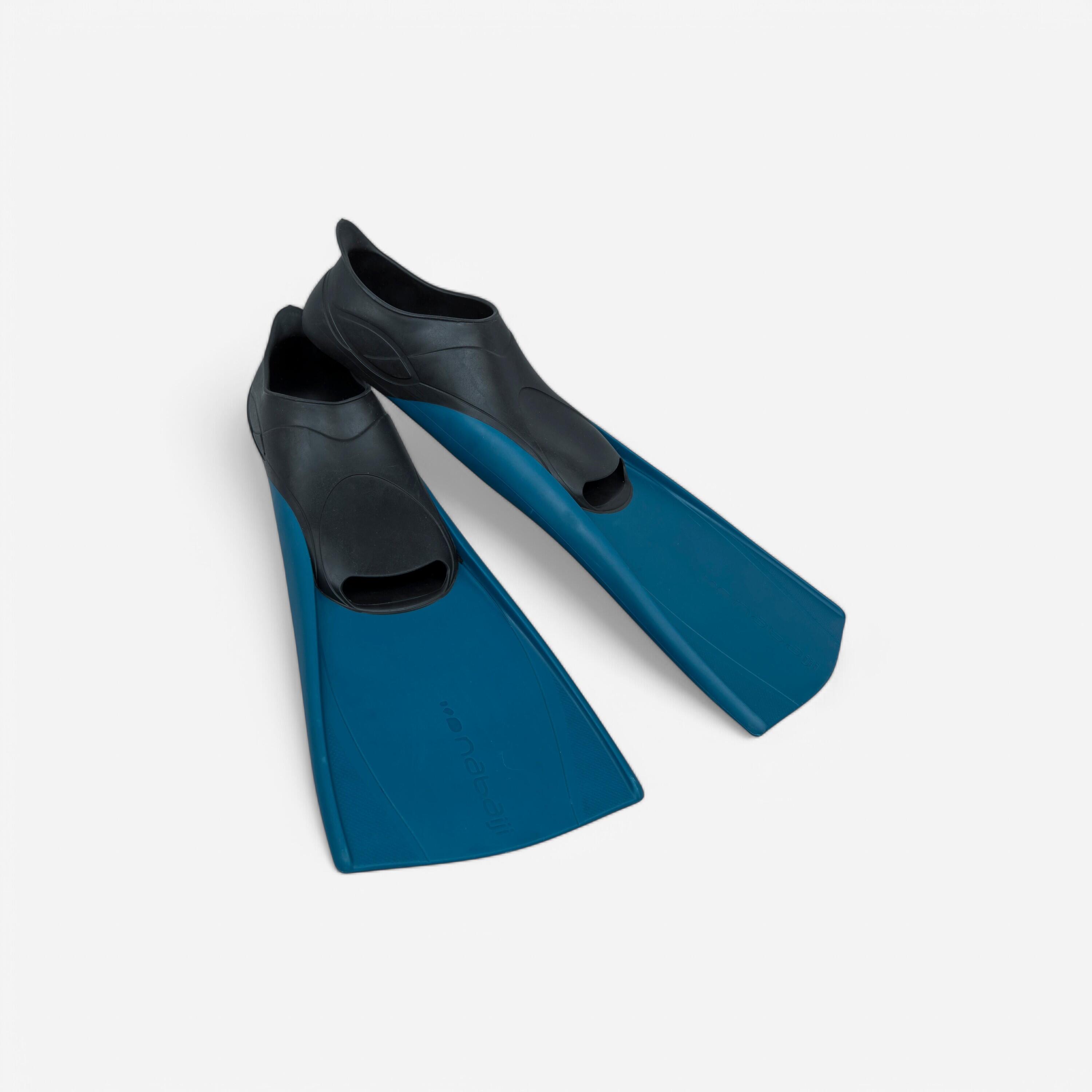 NABAIJI Zwemvinnen Trainfins blauw zwart