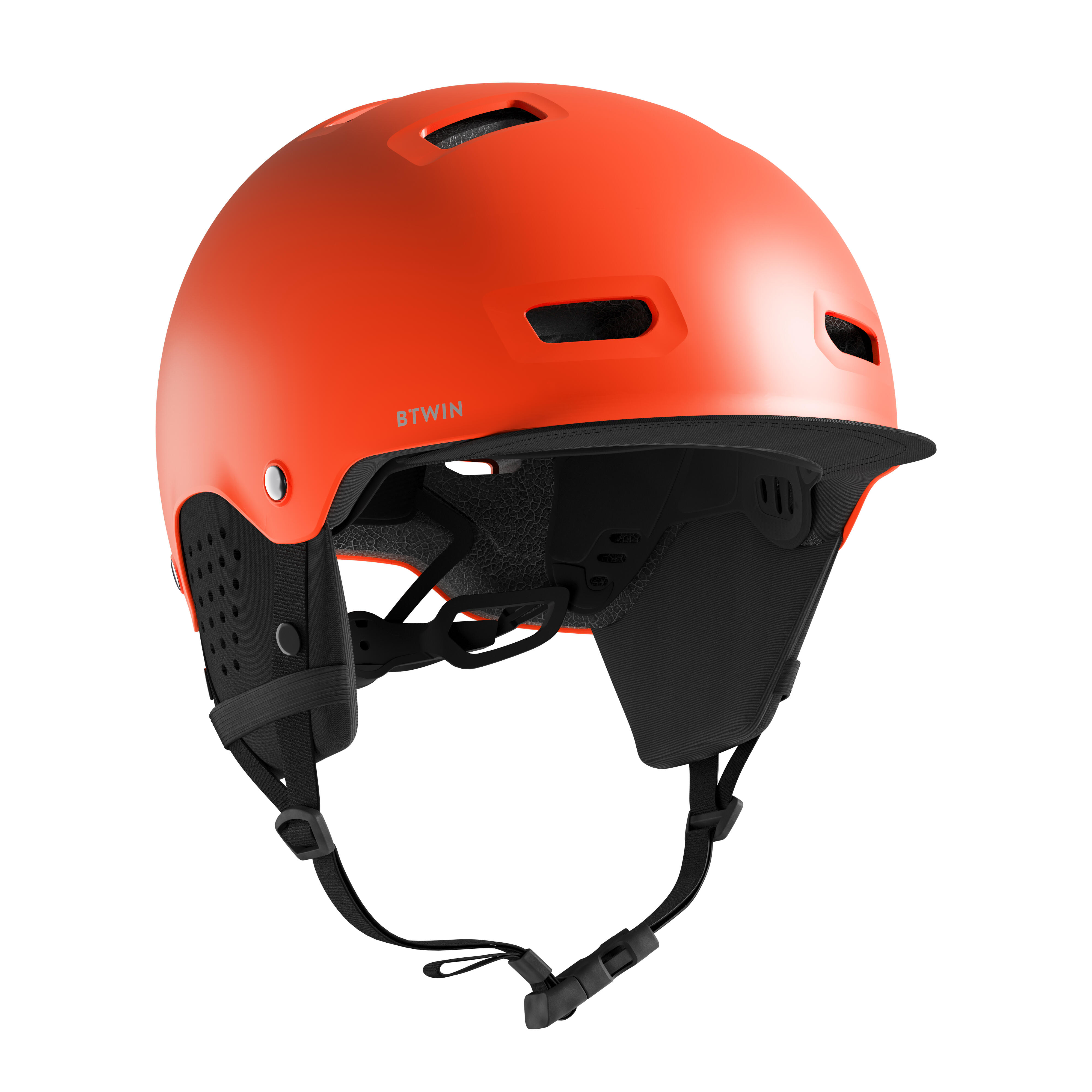 500 Urban Cycling Bowl Helmet Black BTWIN Decathlon