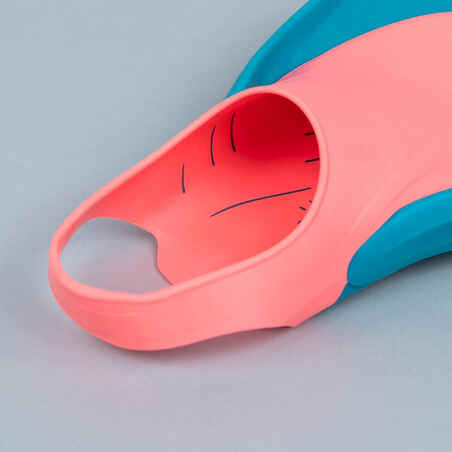 Swimming fins - Tonifin blue coral pink