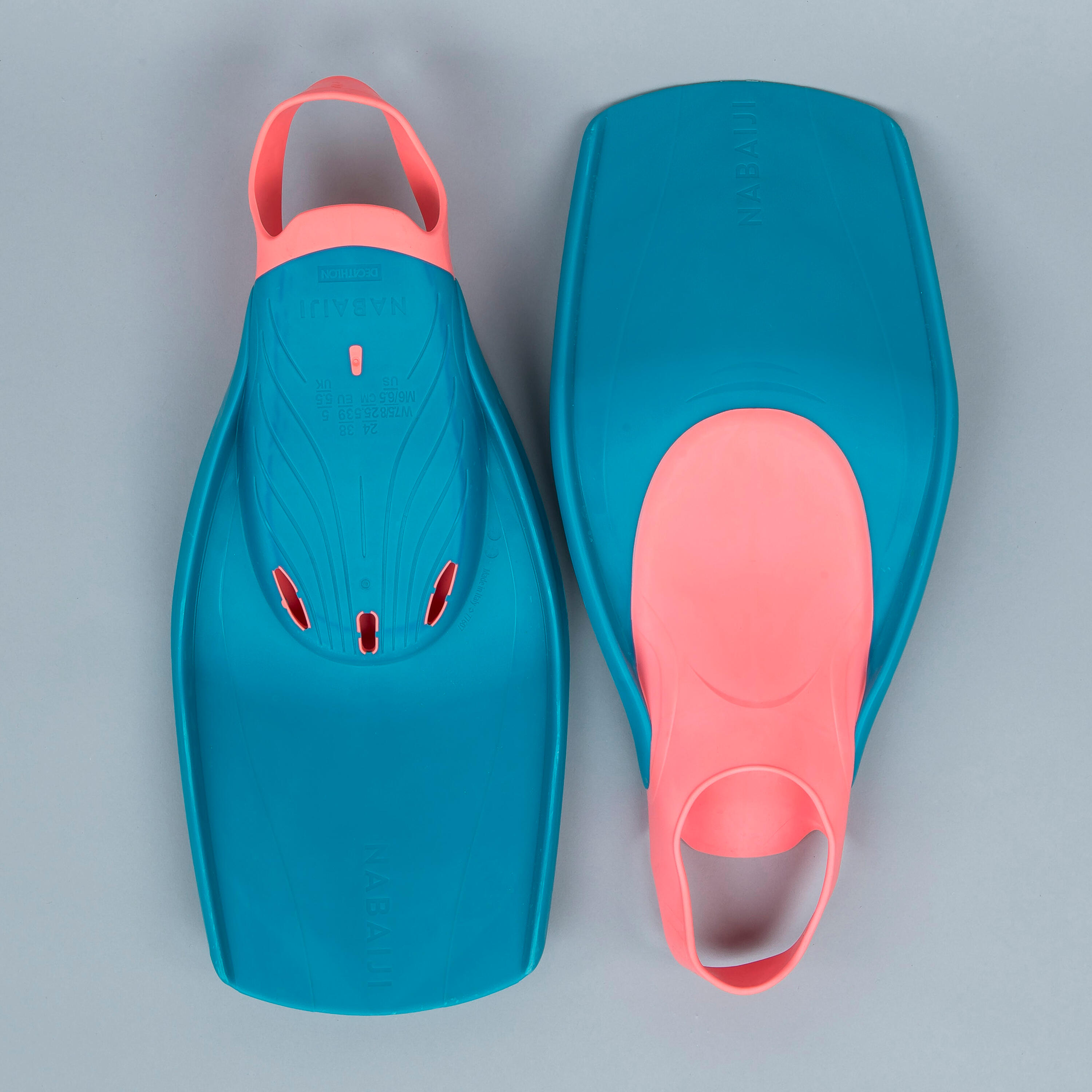 Tonifins 500 Pinne da nuoto in corallo blu