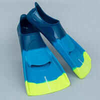 Swimming fins - Silifin blue yellow