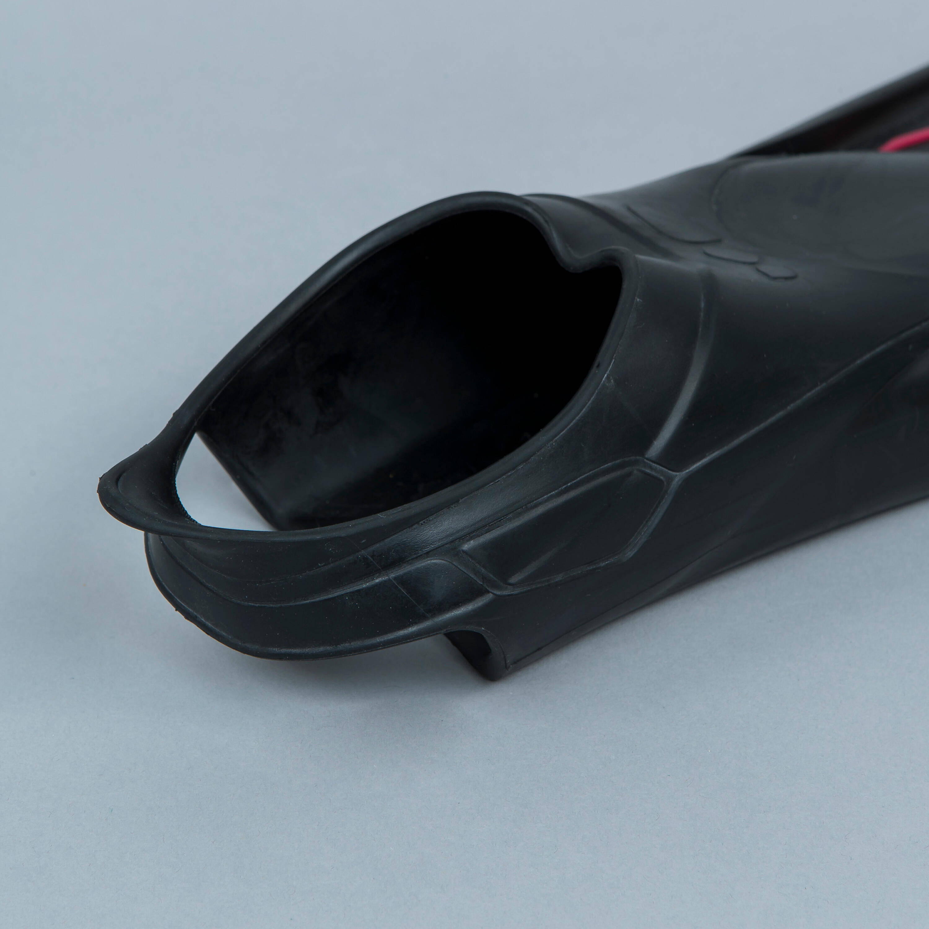 Swimming Long Fins For Advanced Swimmers Black Red -  3