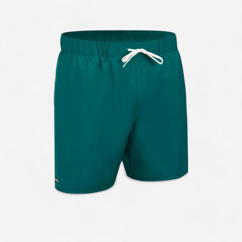 Erkek Deniz Şortu / Standart Boardshort - Yeşil - 100 Nico