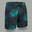 Klassieke boardshort voor surfen 100 Palm mintgroen