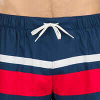 Surfing Boardshorts 100 15" POPSTRIPE BLUE