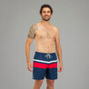 Men Surfing Boardshorts 100 - Popstrp Blue