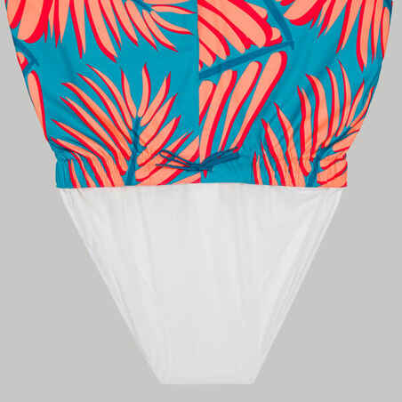 Surfing boardshorts standard 100 BIGPALM  BLUE