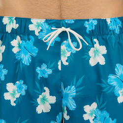 Boardshort surf 100 15" VENICE BLUE