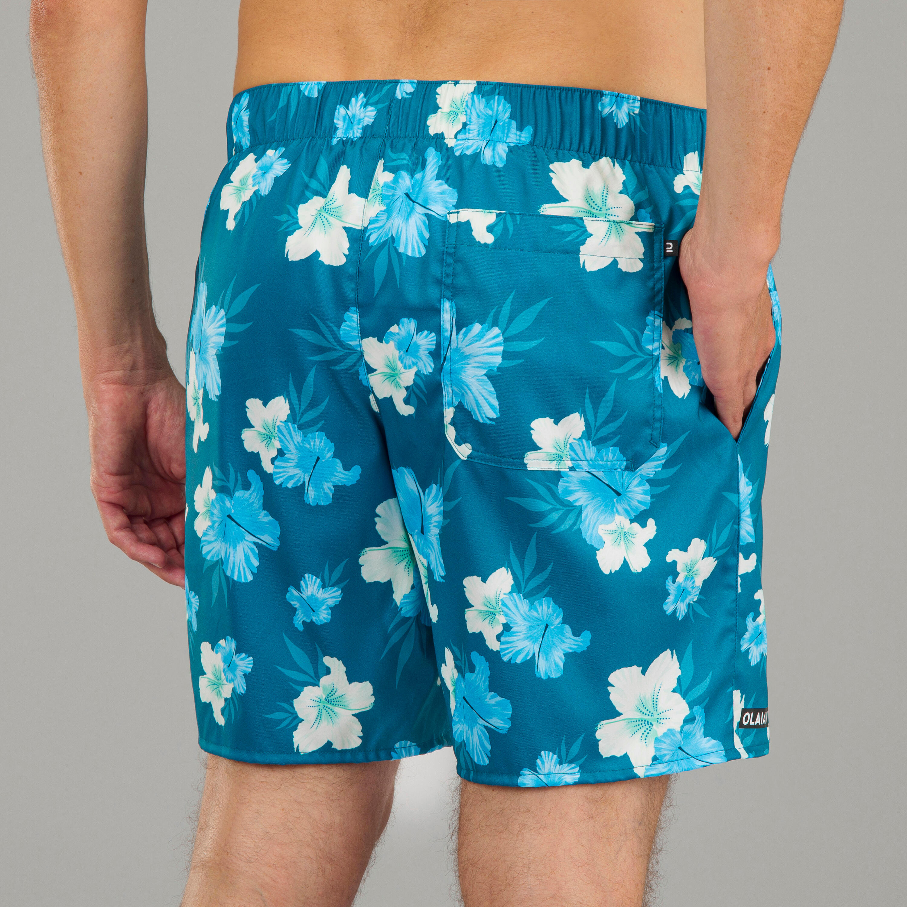 Surfing BS100 15" eco boardshorts VENICE BLUE 5/7