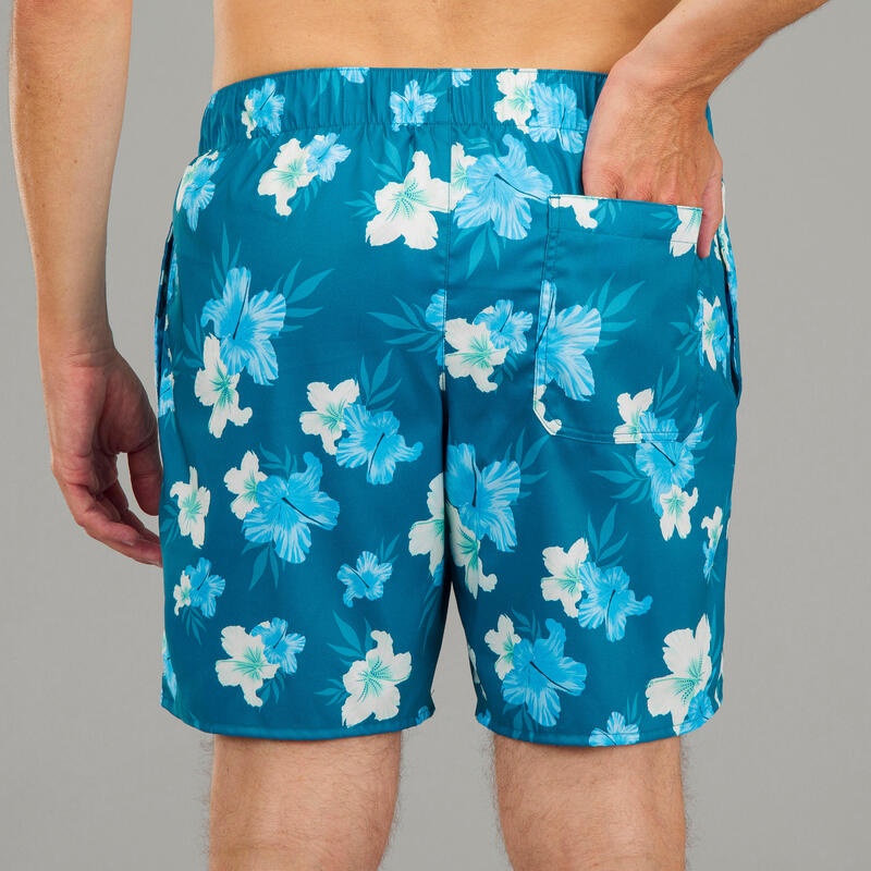 Boardshort surf 100 15" Eco VENICE BLUE