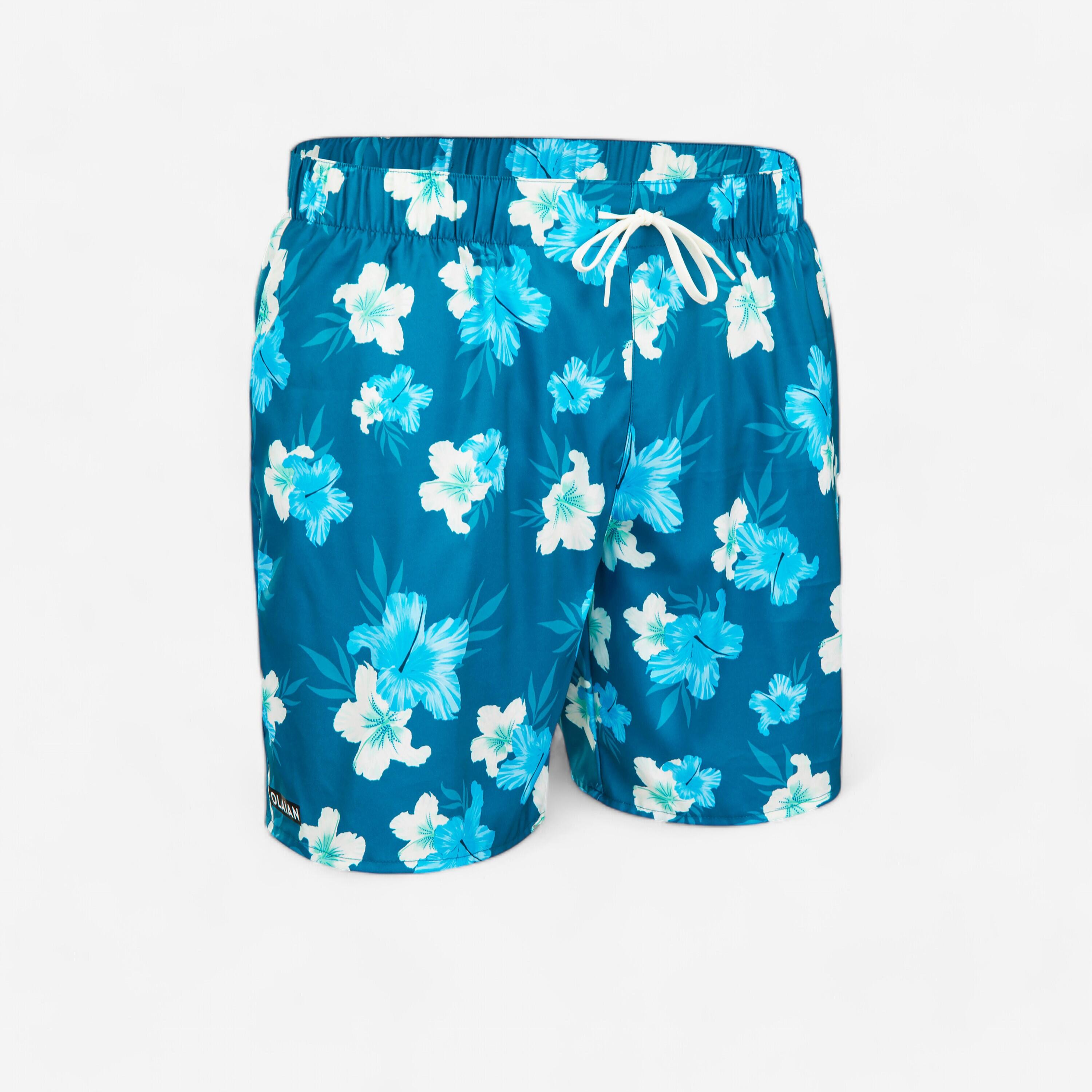 Surf boardshort standard 100 VENICE BLUE