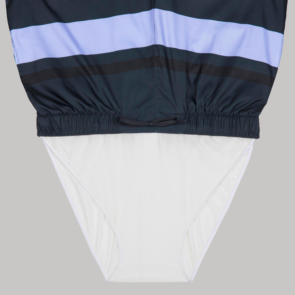 Surf boardshort standard 100 PALMITO BLACK