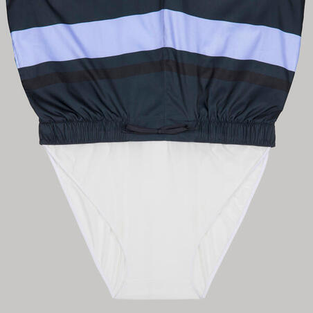 Surf boardshort standard 100 POPSTRP BLACK