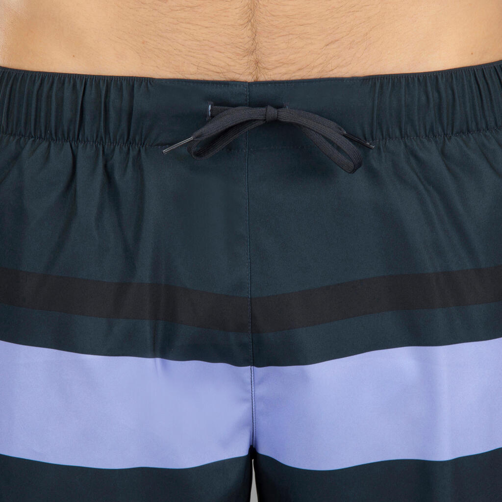 Surf boardshort standard 100 PALMITO BLACK