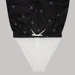 Boardshort surf 100 15" PALMITO BLACK