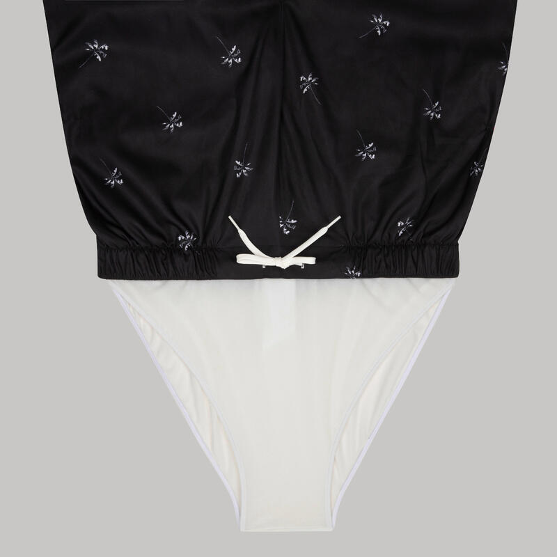 Short de bain 15" homme - 100 palmito noir