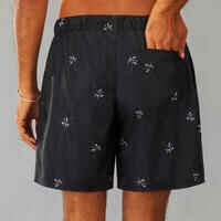 Men's Swim Shorts 15" - 100 palmito black