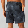 Men Surfing  Boardshorts 100 - Square Black