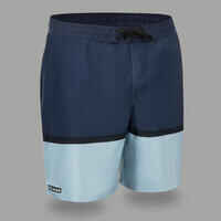 Surfing Long Boardshorts 100 - TRENDY BLUE