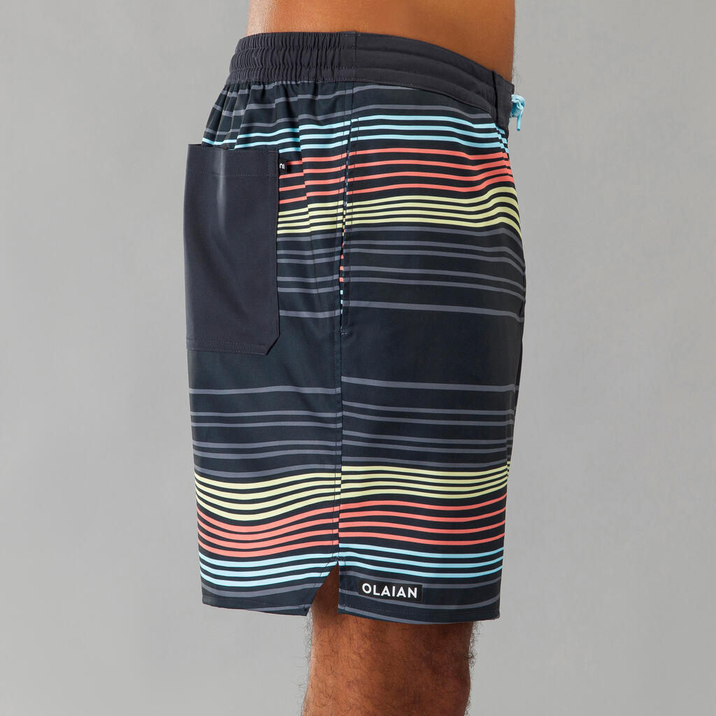 Surfing boardshorts long 100 WAVY VENICE