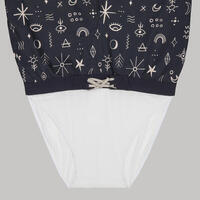 Surf boardshort long 100 SYMBOL BLACK