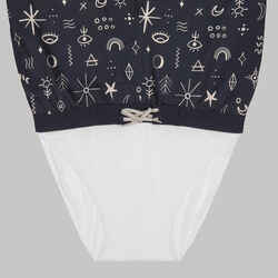 Boardshort surf 100 long SYMBOL BLACK