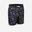 Boardshorts Surfen 100 long Eco Symbol schwarz