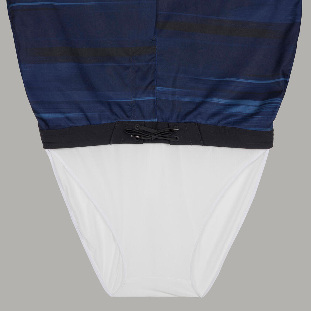 Surf boardshort long 100 CLOUD BLUE