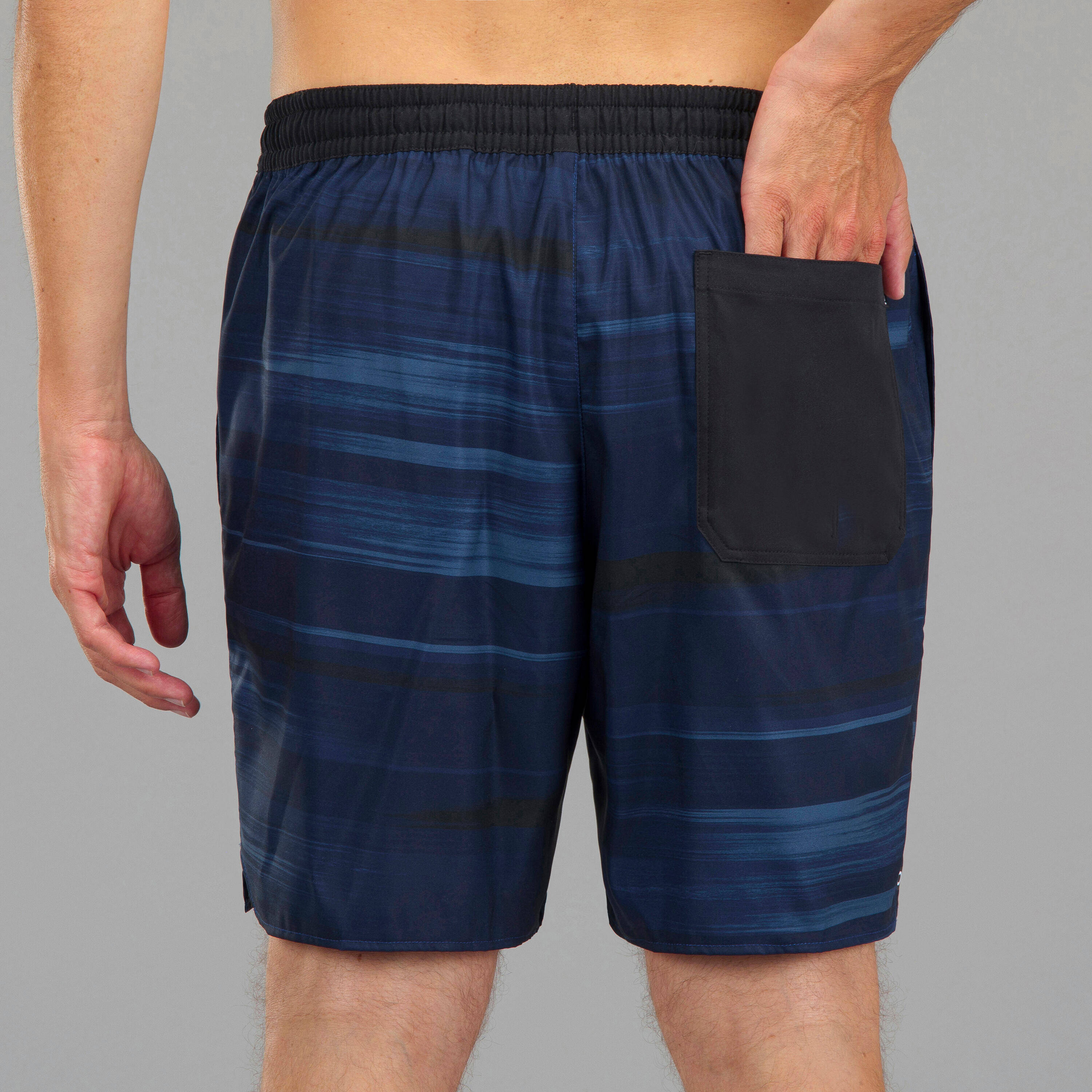 Men Surfing Boardshorts 100 Long Cloud blue -  3