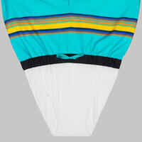 Boardshort surf 100 short SUNSTRIPEGREEN