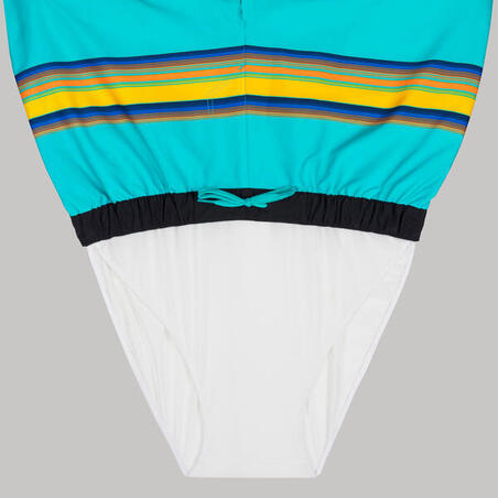 Boardshort surf 100 court SUNSTRIPEGREEN