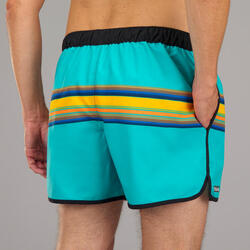 Boardshort surf 100 court SUNSTRIPEGREEN